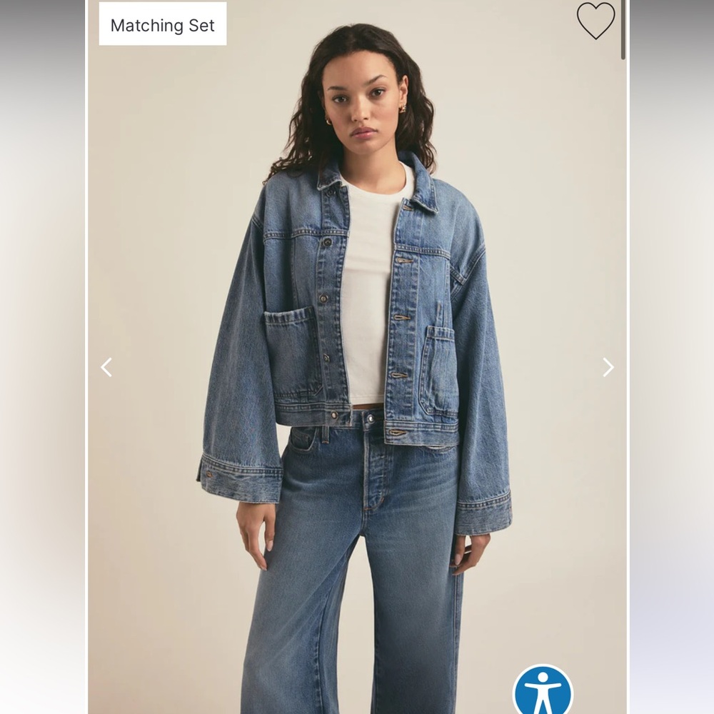 Oliver denim jacket by Favorite daughter